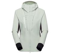 Mammut - Women's Aenergy SO Hybrid Hooded Jacket - Softshell jacket size XS, grey