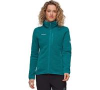 Mammut Women's Arctic IV ML Hooded Jacket, Deep Teal Melange, M