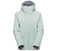 Mammut - Women's Crater Light Hardshell Hooded Jacket - Waterproof jacket size M, grey