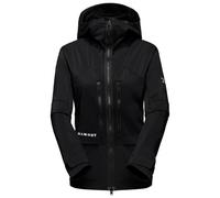 Mammut - Women's Eiger Nordwand Pro Softshell Hooded Jacket - Softshell jacket size XS, black