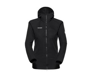 Mammut Womens Granite Hooded Softshell Jacket, Black, XS EU