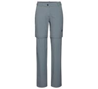 Mammut - Women's Hiking V Zip Off Pants - Zip-off trousers size 12 - Regular, grey