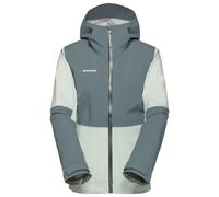 Mammut - Women's Linard Guide Hardshell Hooded Jacket - Waterproof jacket size S, grey