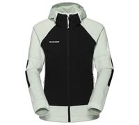 Mammut - Women's Massone ML Hooded Jacket - Fleece jacket size S, black/grey