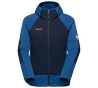 Mammut - Women's Massone ML Hooded Jacket - Fleece jacket size XS, blue