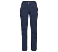 Mammut - Women's Taiss Softshell Pants - Mountaineering trousers size 14 - Regular, blue