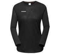 Mammut - Women's Tree Wool Firstlayer Longsleeve - Merino shirt size XXL, black