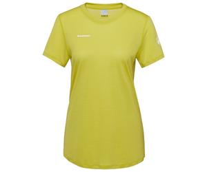 Mammut - Women's Tree Wool Firstlayer T-Shirt - Merino shirt size XL, yellow