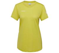 Mammut - Women's Tree Wool Firstlayer T-Shirt - Merino shirt size XS, yellow