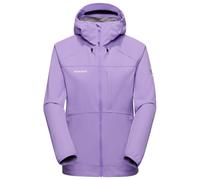 Mammut - Women's Ultimate Comfort Softshell Hooded Jacket - Softshell jacket size L, purple