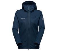 Mammut - Women's Ultimate VIII Softshell Hooded Jacket - Softshell jacket size L, blue