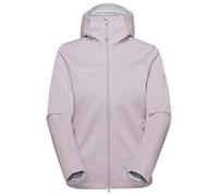 Mammut - Women's Ultimate VIII Softshell Hooded Jacket - Softshell jacket size L, purple