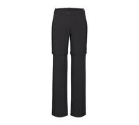 Mammut Womens V Zip Off Hiking Pants, Black, 34 EU