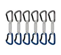 Mammut - Workhorse Keylock Quickdraws - Quickdraw size 12 cm - Straight / Bent Gate, grey