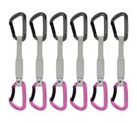 Mammut - Workhorse Keylock Quickdraws - Quickdraw size 17 cm - Straight / Bent Gate, grey