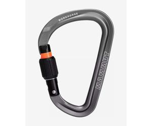 Mammut Workhouse HMS Screwgate Carabiner Grey Black