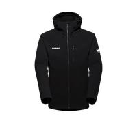 Mammut Year-round softshell hiking jacket Ultimate Comfort SO Hooded Jacket Men - black, XL