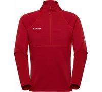 Mammut - Zipped mountaineering fleece - Taiss ML Half Zip Pull Men Dark Mammut Red for Men - Size M Red M