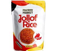 Mammy Market Jollof Rice (spicy) Ready to eat. Microwave in 90 secs and you're good to go Shipping discount on multiple packs and on large orders