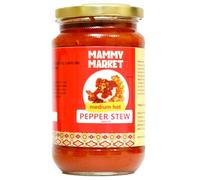 Mammy Market Pepper Stew - 350g Rich tomato-based sauce with an authentic African taste Made in England with from fresh local vegetables