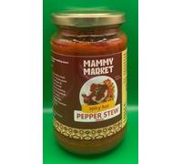 Mammy Market Spicy Hot Pepper Stew - 350g Rich tomato-based sauce with an authentic African taste Made in England from fresh local vegetables with added pepper for a kick