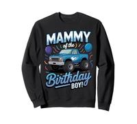 Mammy of the Birthday Boy Monster Truck Mom Celebration Sweatshirt