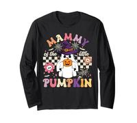 Mammy of The Little Pumpkin Halloween Spooky Ghost Long Sleeve T-Shirt