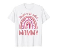 Mammy Tshirts for Women Grandma Blessed to be called Mammy T-Shirt