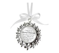 Mammy's Bridesmaid Bouquet Charm Gift. Gift For Daughter Of The Bride. Wedding Day Keepsake. Something Old Quote.