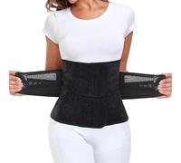 MAMODY Postpartum Belly Wrap - C Section Recovery Belt, Post Partum Women Belly Belt, Abdominal Binder After Pregnancy Postpartum Belly Band Waist Cinchers After Birth Brace (Black, XL)