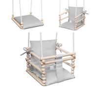 MAMOI 3-in-1 Children’s Swing with Safety Belt, Adjustable Height, Indoor Swing for Home, Stable Construction, Easy Assembly, Indoor Children’s Swing