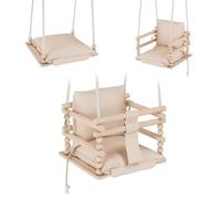 MAMOI® Baby swing, Toddler seat 3 in 1, Wooden door bouncer for kids, Indoor swings set, Chair from birth for toddlers age 1-3