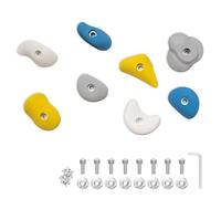 MAMOI® Climbing wall holds for kids 8 pcs | Climbing stones | Climbing holds for kids | Kids Climbing Holds | Rock Climbing Holds | Climbing Wall Holds | Climbing Holds for Wall | Made in EU
