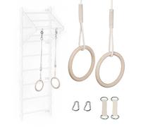 MAMOI® Trapeze bar baby swing, Indoor gymnastic rings, Monkey bars gorilla gym, Gymnastics pull up equipment for kids, Olympic rings and swings for calisthenics