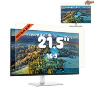 Mamol 21.5 Inch Computer Blue Light Blocking Screen Protector for 16:9 Widescreen Monitor, Anti Glare Anti-UV Eye Protection Desktop PC Monitor Filter, Removable Anti-Scratch Screen Film 21in