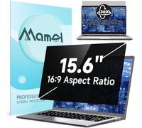 Mamol 360°Laptop Privacy Screen 15.6 Inch 16:9, 4 Way Computer Monitor Privacy Shield, Matte Anti Glare Blue Light Filter Compatible with Lenovo Hp Dell Acer Asus Thinkpad Envy Xps