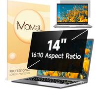 Mamol Laptop Privacy Screen 14 Inch 16:10 Aspect, Anti Glare Blue Light Privacy Filter Protector, Removable 14inch Security Shield Compatible With Hp/Dell/Acer/Lenovo/ThinkPad/Samsung/Asus/Sony