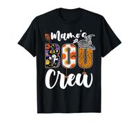 Mamo's Boo Crew Halloween Grandma Grandkids Matching T-Shirt