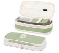 Mamowla Pencil/Pen Case for Girls, Big Capacity Large Portable Office Stationery Makeup Bag Pouch, Desk Organizer for School Boys Kids Teenage Adults Women Men,Yellow