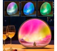 mamre Aurora Lamp Dimmable Night Light Gift for Wedding Anniversary Valentine's Day Birthday Christmas