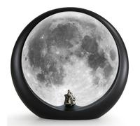mamre Super Moon Lamp Dimmable Nightlight Valentine's Gift for Him/Her-Snguule Lovers Sitting Under The Super Moon