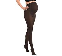 MAMSY Women's Maternity 60den Opaque Tights, 60 den, Brown, S