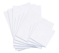 MAMUNU 10 Pieces Reserve Aida Cloth 14 Count White Cross Stitch Fabric, Including 3 Pieces 30 × 45 cm, 4 Pieces 30 ×30 cm and 3 Pieces 20 x 20cm for Embroidery (White)