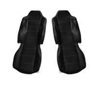 MAMXVKVZEU 1 + 1 Leather Car Seat Covers For Sitrak C7h Max(B)