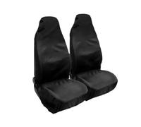 MAMXVKVZEU 2 PCS Universal Car Front Seat Protective Cover Waterproof Car Seat Cover Breathable Cushion Protection
