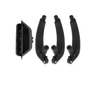 MAMXVKVZEU 4Pcs/Set Interior Door Handles Inner Panel Handle Cover for B&MW F25 F26 X3 X4 2011-2017 Inner Doors Panel Handle Bar Pull Trim(Black)