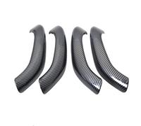 MAMXVKVZEU 51417417513 Interior Door Pull Handle Outer Cover Trim Replacement for B&MW X2 F39 X1 F48 F49 2016-2019(CarbonFiber 4pcs Set)