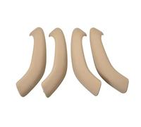 MAMXVKVZEU 51417417513 Interior Door Pull Handle Outer Cover Trim Replacement for B&MW X2 F39 X1 F48 F49 2016-2019(Beige 4pcs Set)