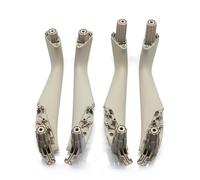 MAMXVKVZEU 51417438523 Interior Car Door Handle Inside Cover Trim for B&MW 5 Series M5 G30 G31 G38 F90 520 523 525 528 530 2017-2022(4Pcs Set-Oyster)