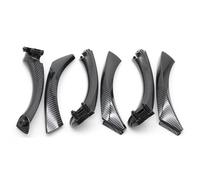 MAMXVKVZEU 6PCS Set Front Rear Left Right Interior Passenger Door Pull Handle for B&MW 3 Series E90 E91 2004-2012(LHD-Carbon 6PCS)